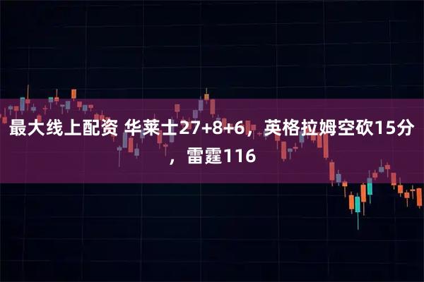 最大线上配资 华莱士27+8+6，英格拉姆空砍15分，雷霆116